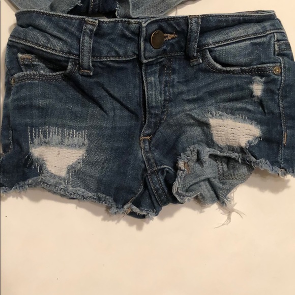 Cut Off Jean Shorts, Abercrombie & DL 1961, sz 7 - Picture 8 of 9